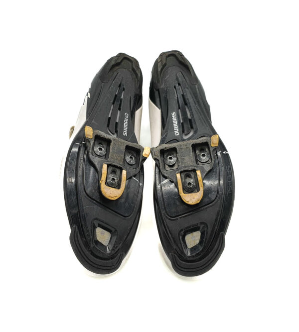 Adidasi barbati Shimano 45 imitatie de piele , material textil , crem (ciclism) - imagine 5