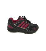 Adidasi dama 36 imitatie de piele , material textil, negru roz