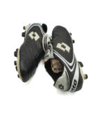Adidasi barbati Lotto 45 imitatie de piele, negru alb - imagine 4
