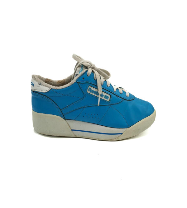 Adidasi dama Reebok 40 , piele , albastru alb - imagine 1