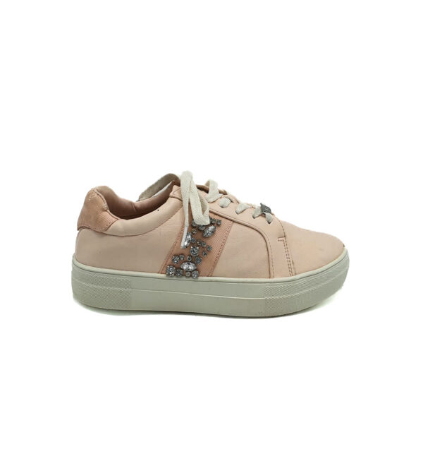 Adidasi dama Dune 39 , imitatie piele , rose - imagine 1