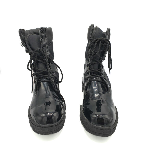 Ghete barbati 45.5 piele , material textil , negru - imagine 3