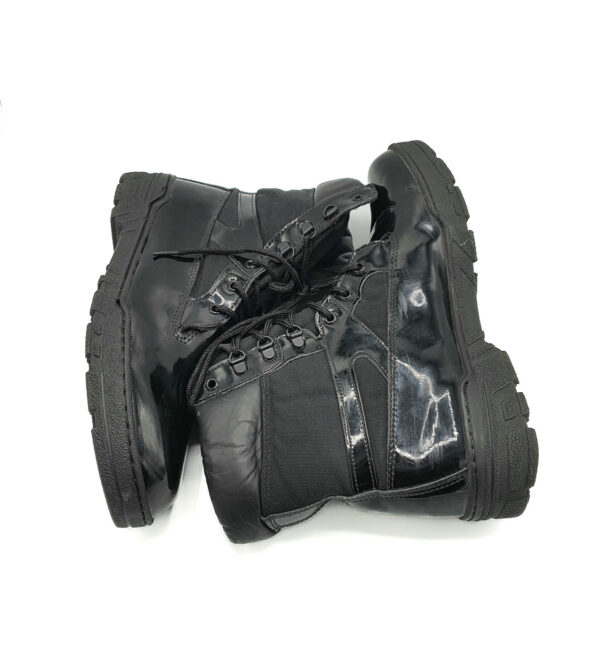 Ghete barbati 45.5 piele , material textil , negru - imagine 4