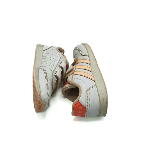 Adidasi copii Adidas 29 imitatie de piele , alb - imagine 4