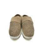Saboti dama Fashion 38 material textil , bej - imagine 3