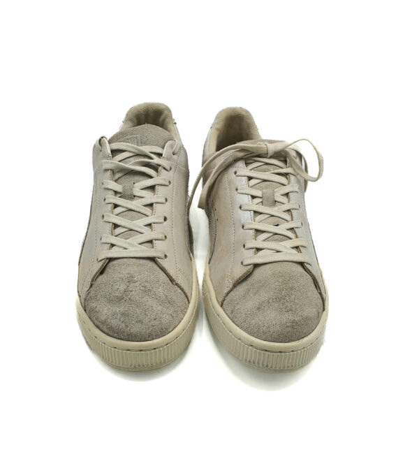 Adidasi barbati Puma 41 piele intoarsa , piele , alb - imagine 3