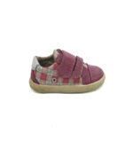 Tenisi copii 21 material textil , piele intoarsa , roz