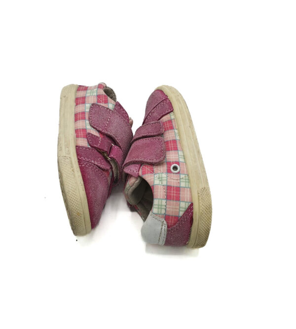 Tenisi copii 21 material textil , piele intoarsa , roz - imagine 4