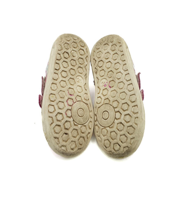 Tenisi copii 21 material textil , piele intoarsa , roz - imagine 5
