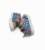 Adidasi copii Skechers 21  , material textil , albastru roz - imagine 4