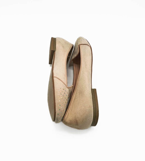 Balerini dama H& M 39 , material textil , bej - imagine 4