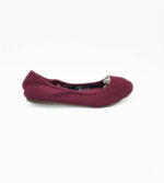 Balerini dama George 41 , material textil , mov