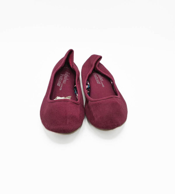 Balerini dama George 41 , material textil , mov - imagine 5