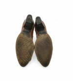 Botine dama 5Th Avenue , piele , maro - imagine 3