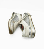 Adidasi dama Michael Kors 39 , piele , alb argintiu - imagine 4