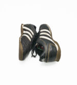 Incaltaminte sport Adidas 37 , imitatie piele , negru alb - imagine 4