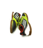Adidasi copii 36 imitatie de piele , negru verde - imagine 4