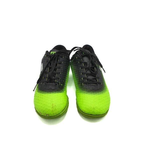 Adidasi copii Fila  37 imitatie de piele ,  negru verde - imagine 3