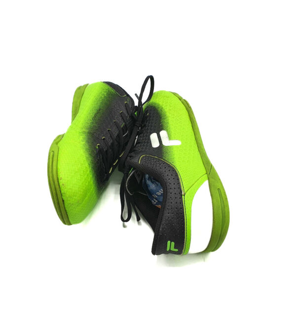 Adidasi copii Fila  37 imitatie de piele ,  negru verde - imagine 4
