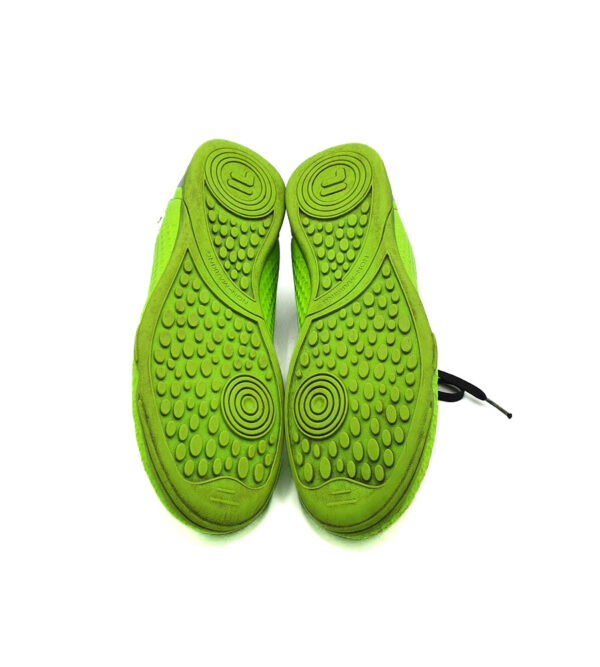 Adidasi copii Fila  37 imitatie de piele ,  negru verde - imagine 5