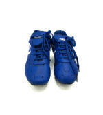Adidasi copii Sneakers 36 imitatie de piele , albastru alb - imagine 3