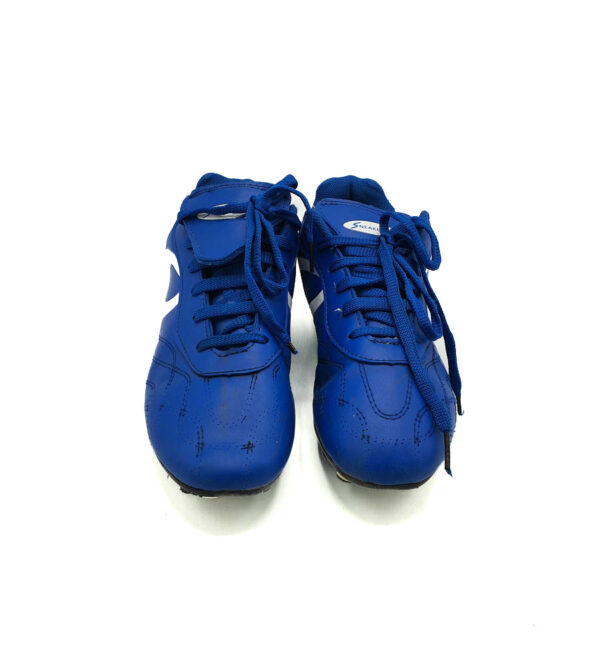 Adidasi copii Sneakers 36 imitatie de piele , albastru alb - imagine 3