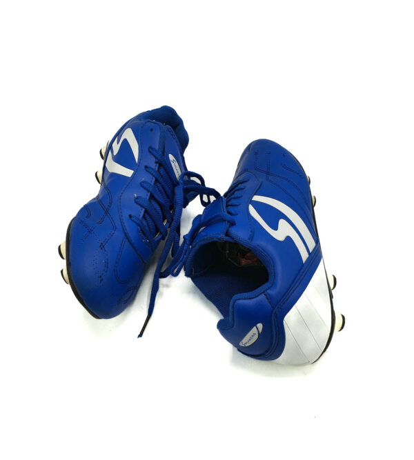 Adidasi copii Sneakers 36 imitatie de piele , albastru alb - imagine 4