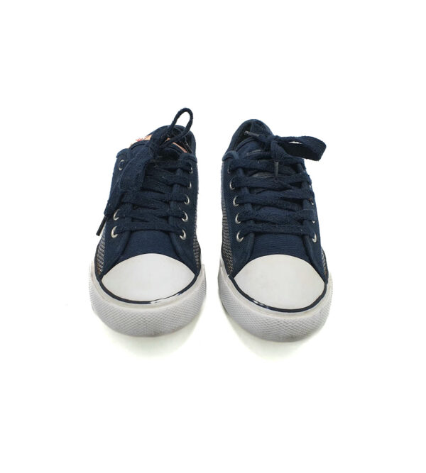 Tenisi dama George 37 material textil , bleumarin - imagine 3