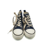 Tenisi copii 34 material textil, albastru - imagine 3