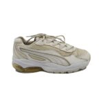Adidasi barbati Puma 42 material textil , imitatie de piele , alb