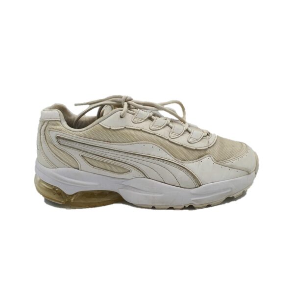 Adidasi barbati Puma 42 material textil , imitatie de piele , alb - imagine 1