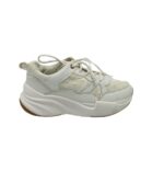 Adidasi dama Reserved 38 material textil , imitatie de piele , alb