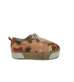 Espadrile dama Atmosphere 41 material textil , portocaliu