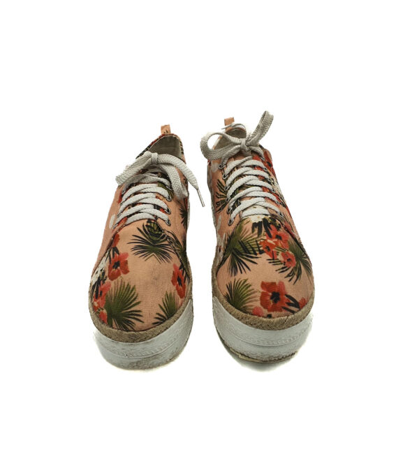 Espadrile dama Atmosphere 41 material textil , portocaliu - imagine 3