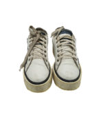 Adidasi dama 41 piele , alb albastru - imagine 3