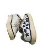 Adidasi dama 41 piele , alb albastru - imagine 4