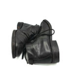 Ghete barbati Sancho 46 piele , negru - imagine 4