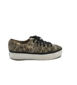 Tenisi dama Keds 40 material textil , maro negru