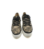 Tenisi dama Keds 40 material textil , maro negru - imagine 3