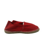 Espadrile barbati 43 material textil , rosu