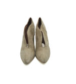 Botine dama Cox 37 piele , crem - imagine 3