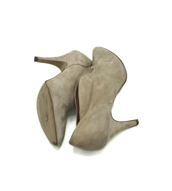 Botine dama Cox 37 piele , crem - imagine 4