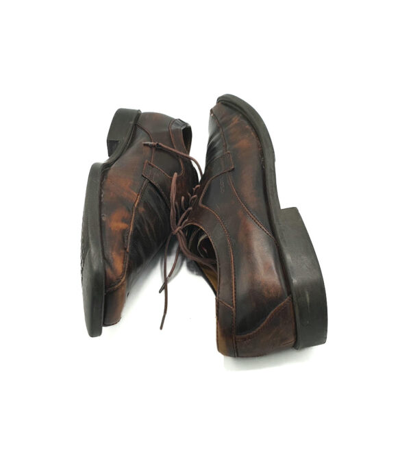 Pantofi barbati Geox 43 piele , maro negru - imagine 4