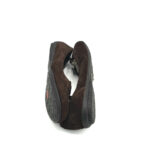 Balerini dama Soleflex 41 piele  intoarsa , maro - imagine 4