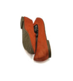 Balerini dama Johanna 39 material textil , portocaliu - imagine 4