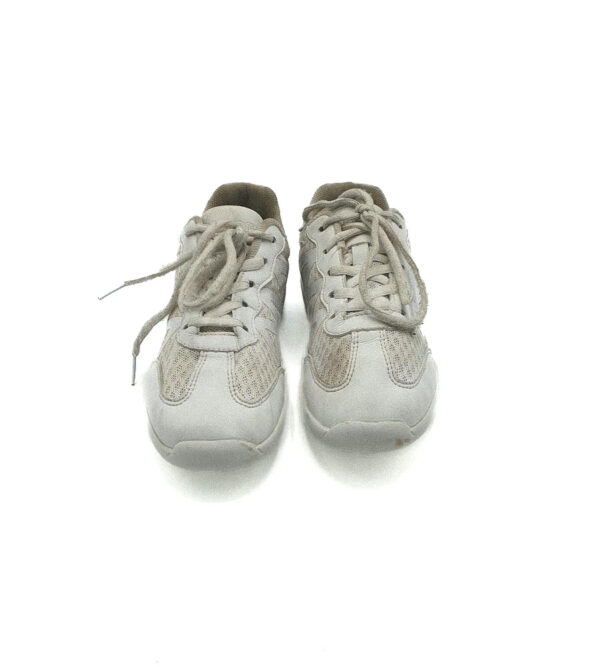 Adidasi copii 34 material textil , imitatie de piele , alb - imagine 3