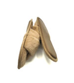 Papuci de casa Oysho material textil , crem - imagine 4