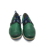 Pantofi barbati Kristofer 41 piele , verde negru - imagine 3