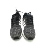 Adidasi dama Adidas 40 material textil , gri alb - imagine 3