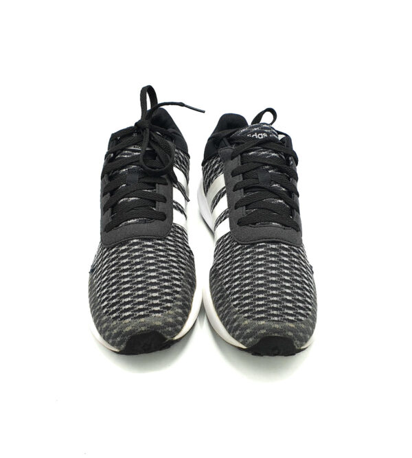 Adidasi dama Adidas 40 material textil , gri alb - imagine 3